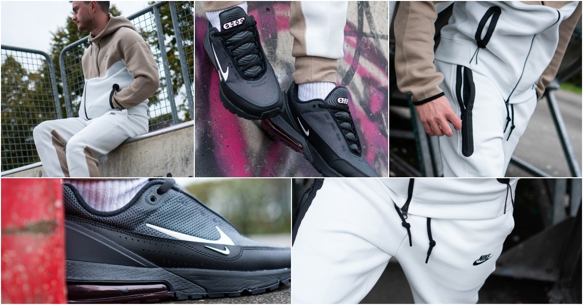 Latest Pickup: Nike Air Max Pulse „Black/Varsity Red“ & Sportswear Tech Fleece